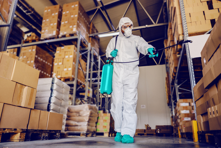 Disinfecting and Sanitizing Equipment
